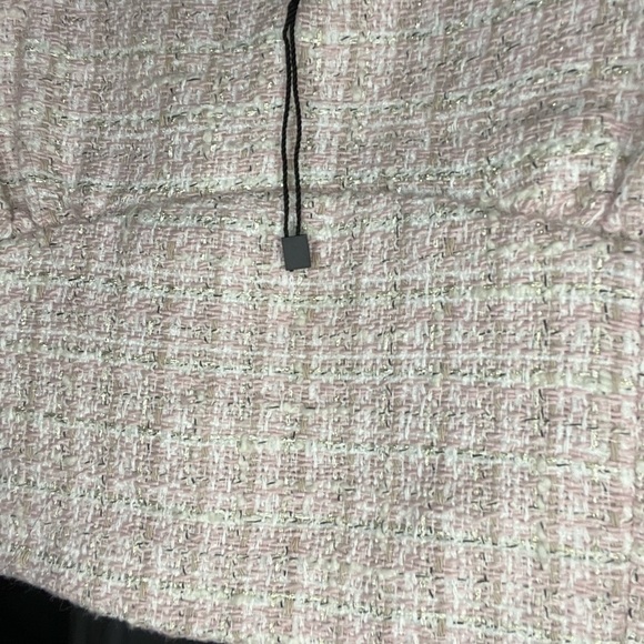 Zara Cream Tweed Tank Top - Picture 5 of 6